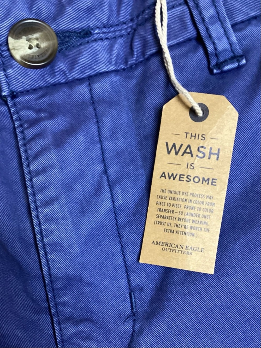 American Eagle Outfitters Navy Blue Chino Shorts 12 - Picture 10 of 14